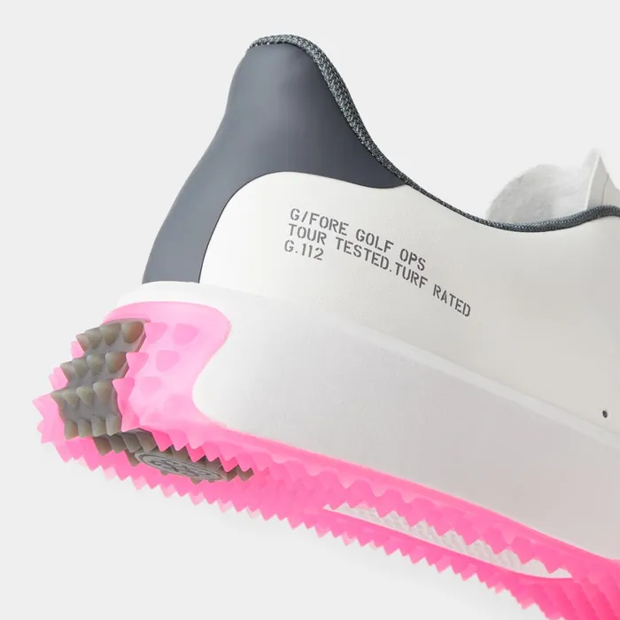 G112 PU Leather Golf Shoe Snow Knockout Pink Men GFORE Golf Shoes