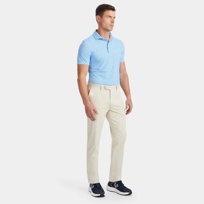 G Link Ice Nylon Modern Spread Collar Polo Racer Men GFORE Tops