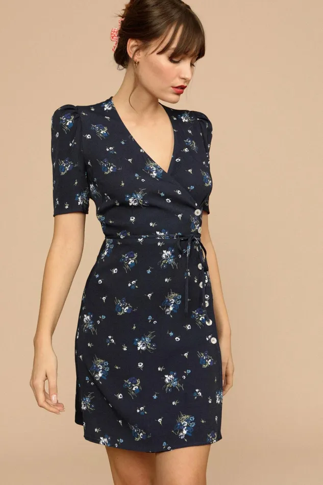 GABINETTE Dress Marine Bouquet Du Sud Women Rouje Dresses