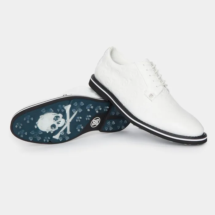 Gallivanter Debossed Skull and T039s Leather Golf Shoe Snowonyx Men GFORE Golf Shoes