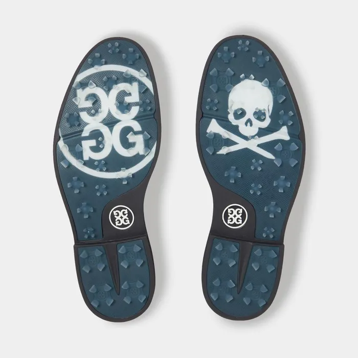 Gallivanter Debossed Skull and T039s Leather Golf Shoe Snowonyx Men GFORE Golf Shoes