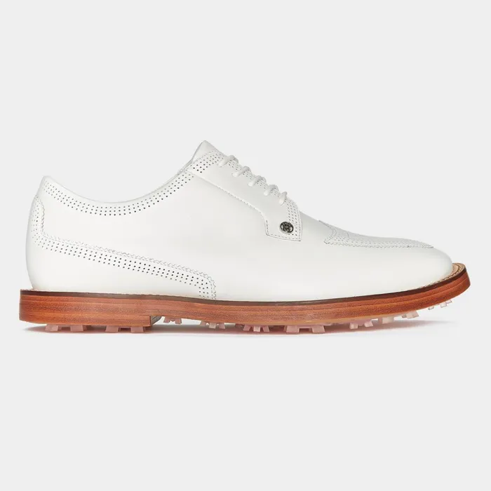 Gallivanter Leather Luxe Sole Brogue Golf Shoe Snow Men GFORE Golf Shoes