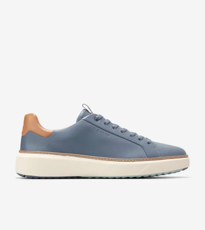 Golf Men Cole Haan GrandPr Topspin Golf Shoes Folkstone Graynatural Tanivory