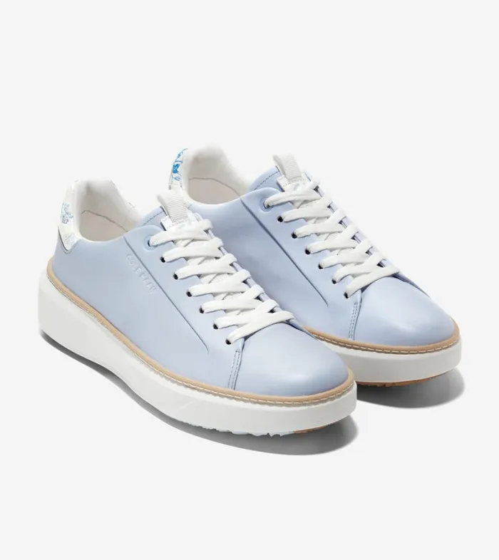 Golf Women Cole Haan GrandPr Topspin Golf Shoes Heather Greysesameoptic White Golf Women Cole Haan GrandPr Topspin Golf Shoes Heather Greysesameoptic White