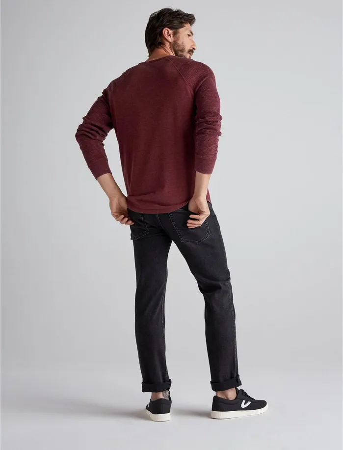 Graphic Tees Men Lucky Brand Beer Bear Thermal Port Royale