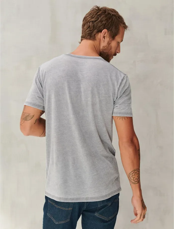 Graphic Tees Men Lucky Brand Fender Decal Tee Gargoyle