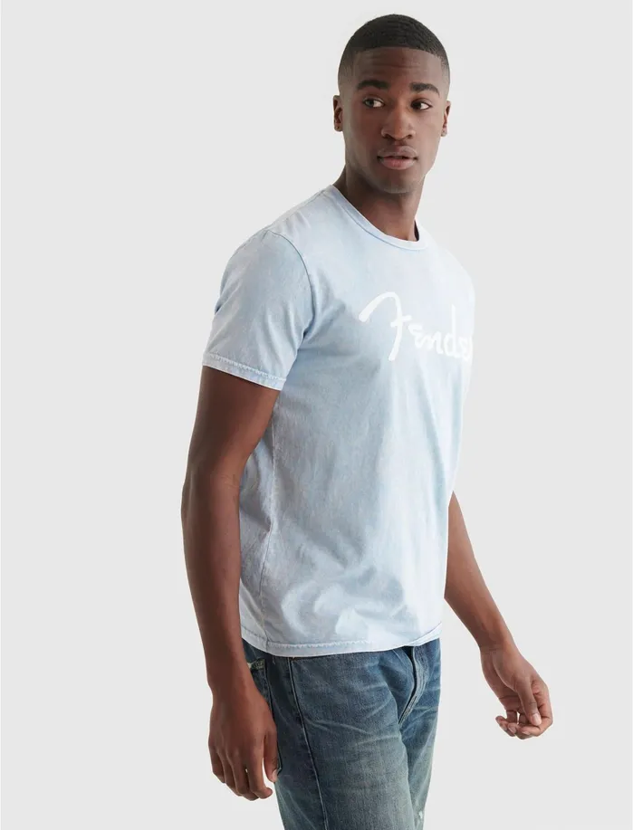 Graphic Tees Men Lucky Brand Fender Tee Blue Bell Graphic Tees Men Lucky Brand Fender Tee Blue Bell
