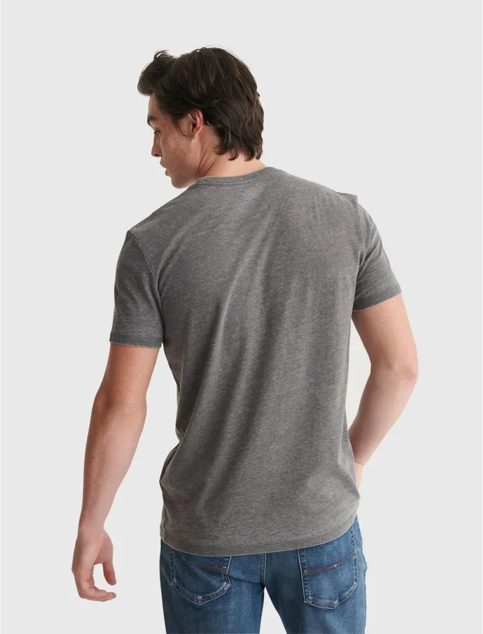 Graphic Tees Men Lucky Brand Morrison Tee Black Mountain