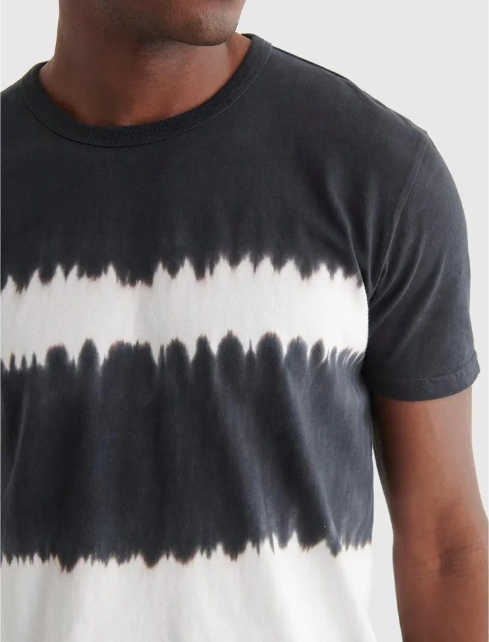 Graphic Tees Men Lucky Brand Tie Dye Crew Multi