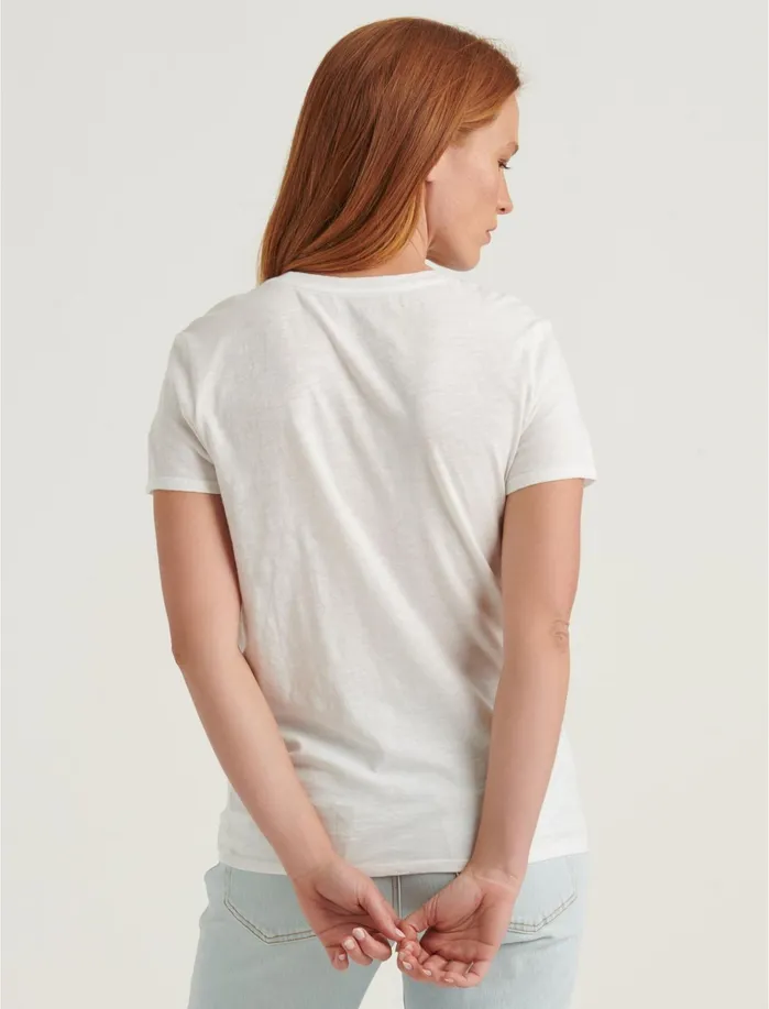 Graphic Tees Women Lucky Brand Coke Multi Tee Lucky White