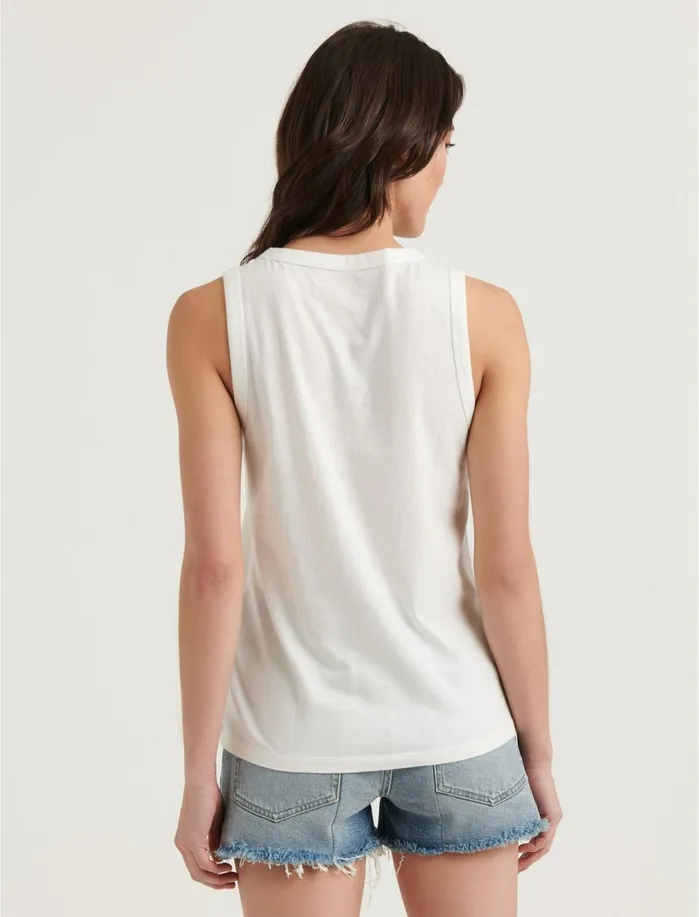 Graphic Tees Women Lucky Brand Photo Hamsa Tee Lucky White