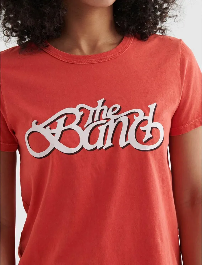 Graphic Tees Women Lucky Brand The Band Core Classic Tee Cardinal Graphic Tees Women Lucky Brand The Band Core Classic Tee Cardinal