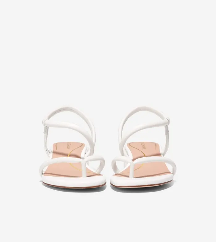 Heels And Wedges Women Cole Haan Calli Thong Sandal Egret Heels And Wedges Women Cole Haan Calli Thong Sandal Egret