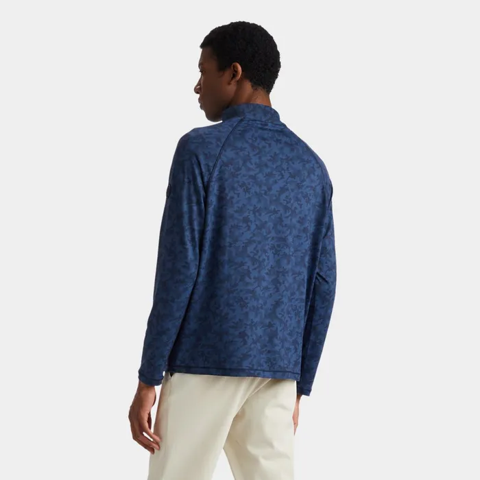 Icon Camo Luxe Quarter Zip Mid Layer Twilight Men GFORE Tops