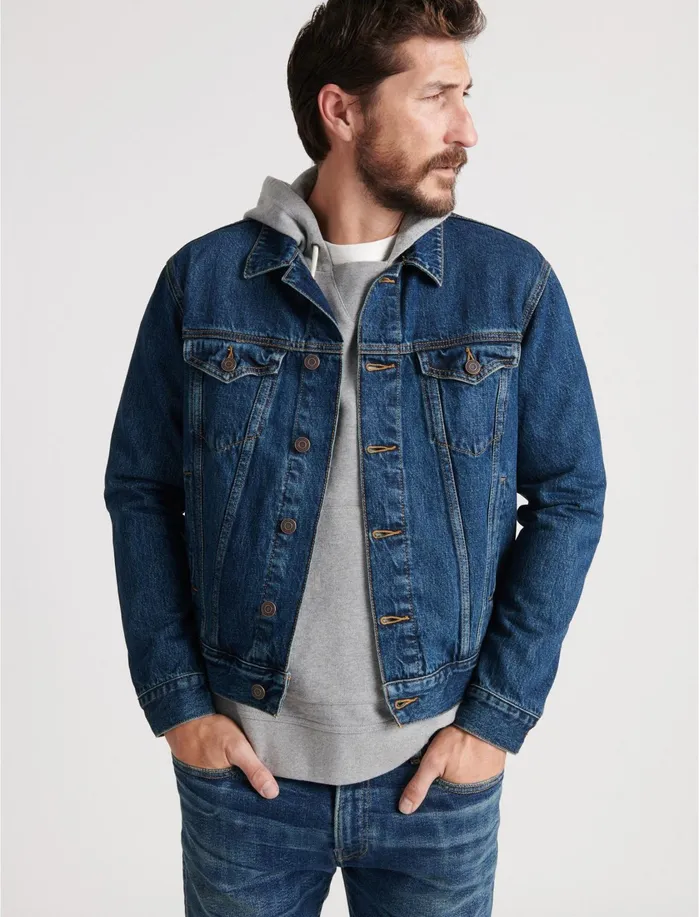 Jackets and Outerwear Men Lucky Brand The Trucker Jacket Graves