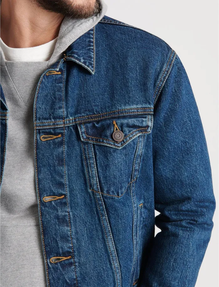 Jackets and Outerwear Men Lucky Brand The Trucker Jacket Graves