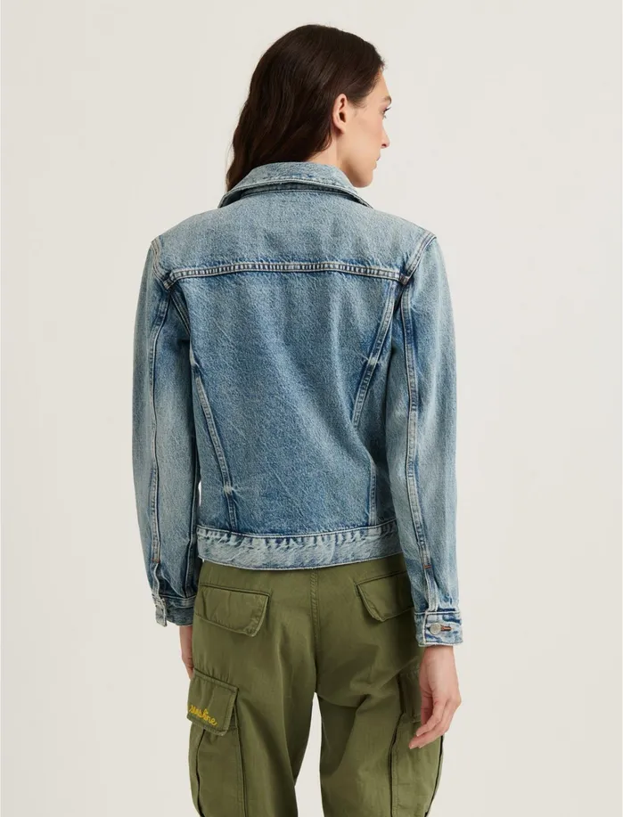 Jackets and Outerwear Women Lucky Brand Workwear Denim Trucker Milo
