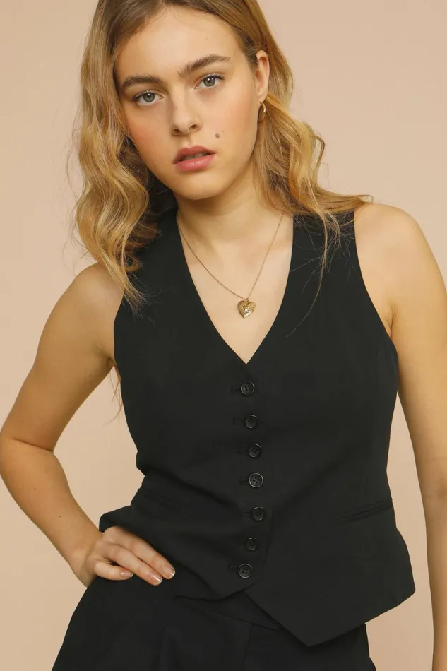 JACOB Top Black Women Rouje Blouses and Tops
