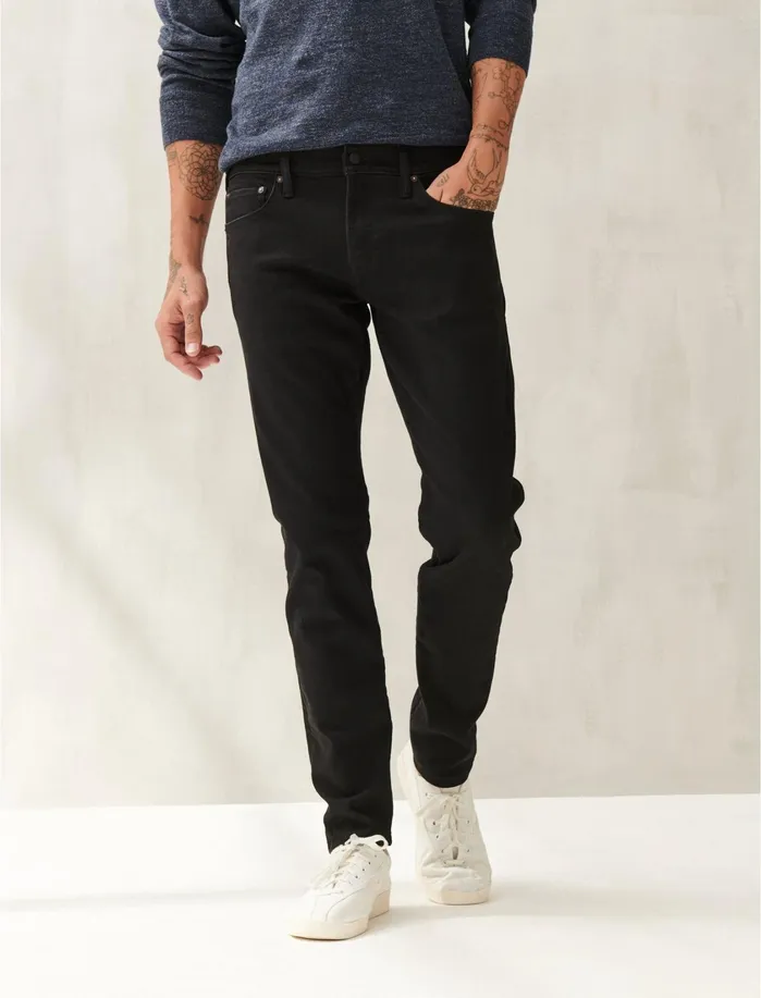 Jeans Men Lucky Brand 110 Slim Advanced Stretch Jean Black Rinse