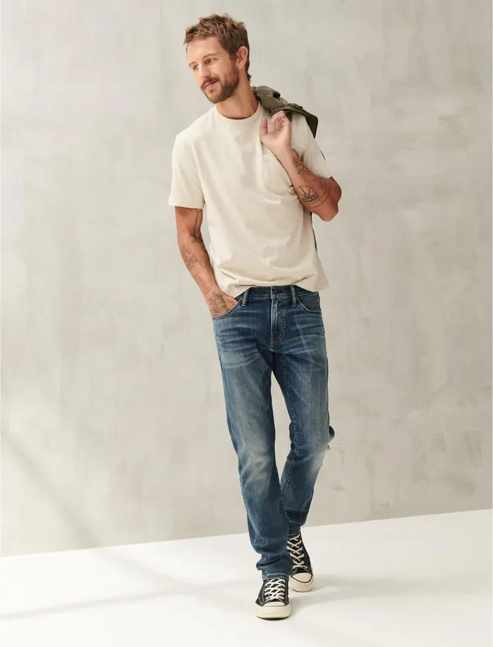 Jeans Men Lucky Brand 110 Slim Coolmax Stretch Jean Harrison