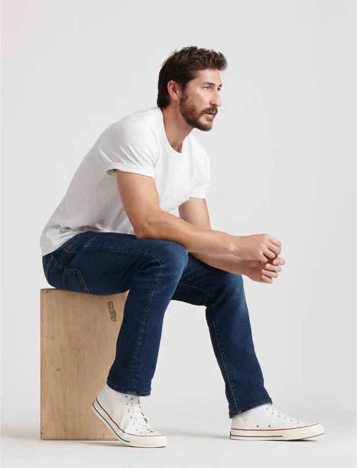 Jeans Men Lucky Brand 223 Straight Advanced Stretch Jean Rhone