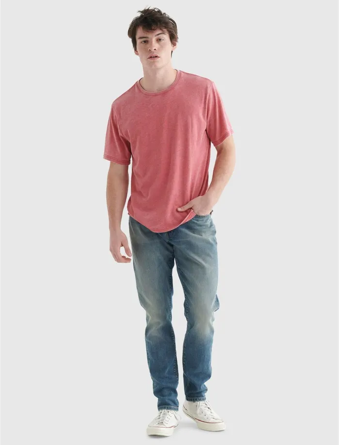 Jeans Men Lucky Brand 411 ATHLETIC TAPER TENCEL STRETCH JEAN Grenada