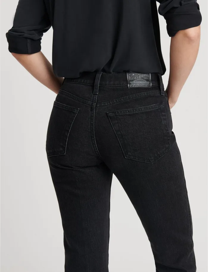 Jeans Women Lucky Brand Authentic Straight Crop Monterey