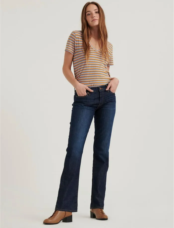 Jeans Women Lucky Brand Ava Flare Hickory