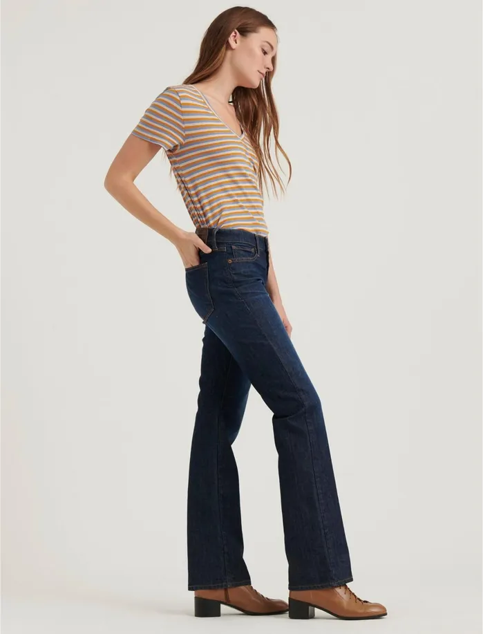 Jeans Women Lucky Brand Ava Flare Hickory