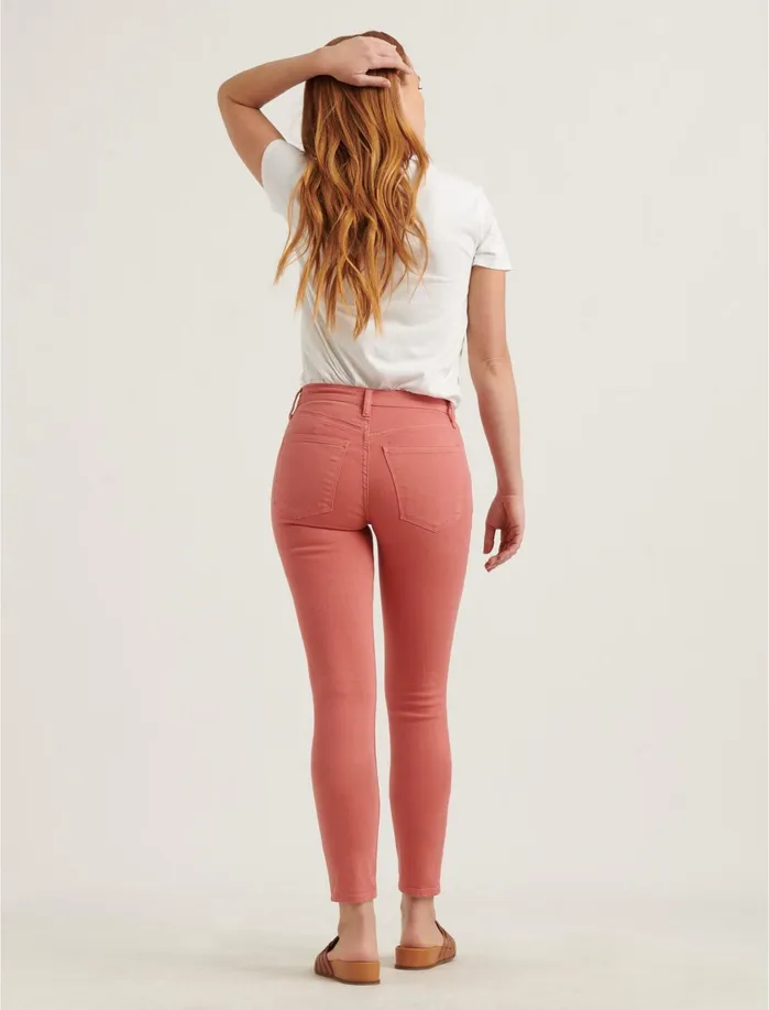 Jeans Women Lucky Brand High Rise Bridgette Crop Jean Faded Rose
