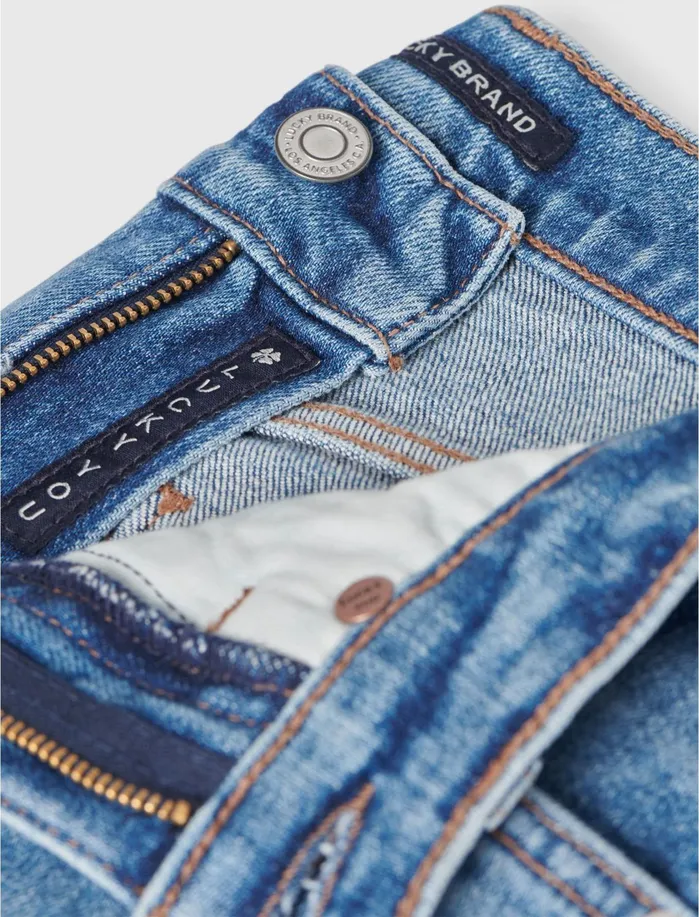 Jeans Women Lucky Brand High Rise Bridgette Crop Mini Boot Jean Sass
