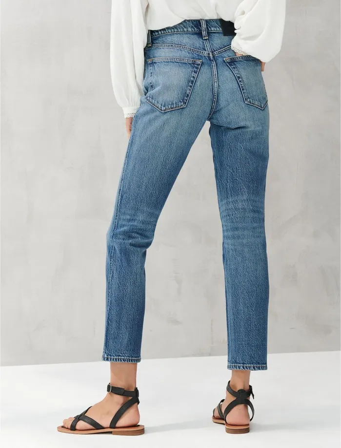 Jeans Women Lucky Brand High Rise Drew Mom Jean La Reina
