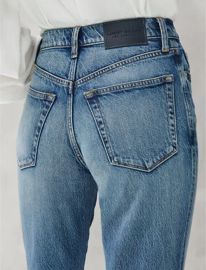 Jeans Women Lucky Brand High Rise Drew Mom Jean La Reina