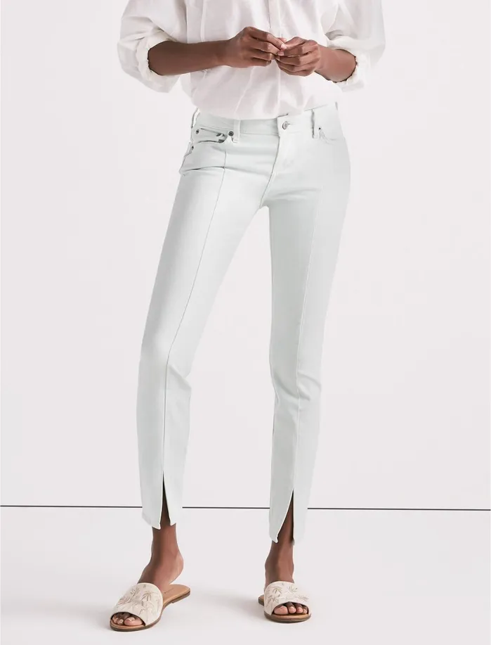 Jeans Women Lucky Brand Lolita Mid Rise Skinny Jean In Mint Pine