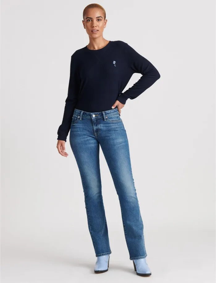 Jeans Women Lucky Brand Low Rise Lolita Boot Jean Rivertown