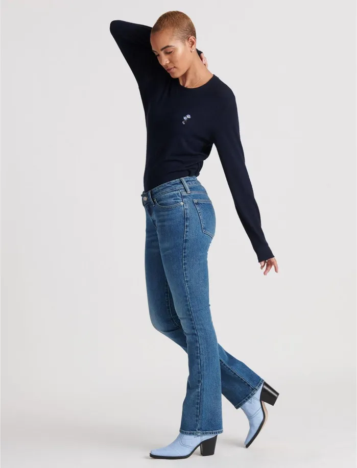 Jeans Women Lucky Brand Low Rise Lolita Boot Jean Rivertown