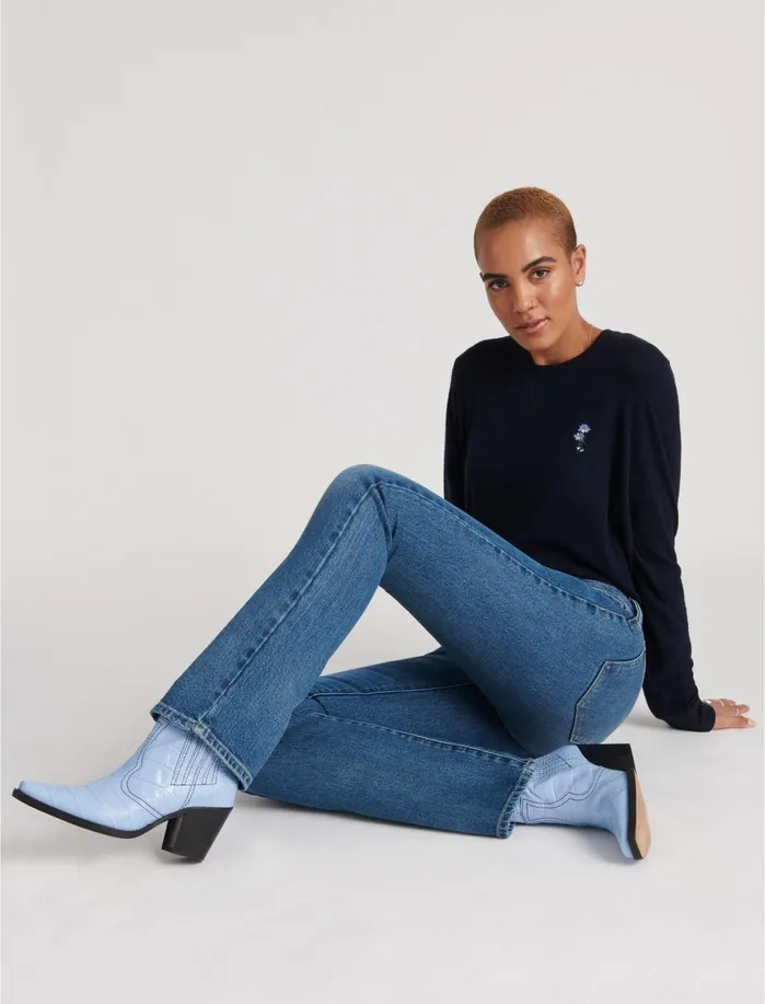 Jeans Women Lucky Brand Low Rise Lolita Boot Jean Rivertown