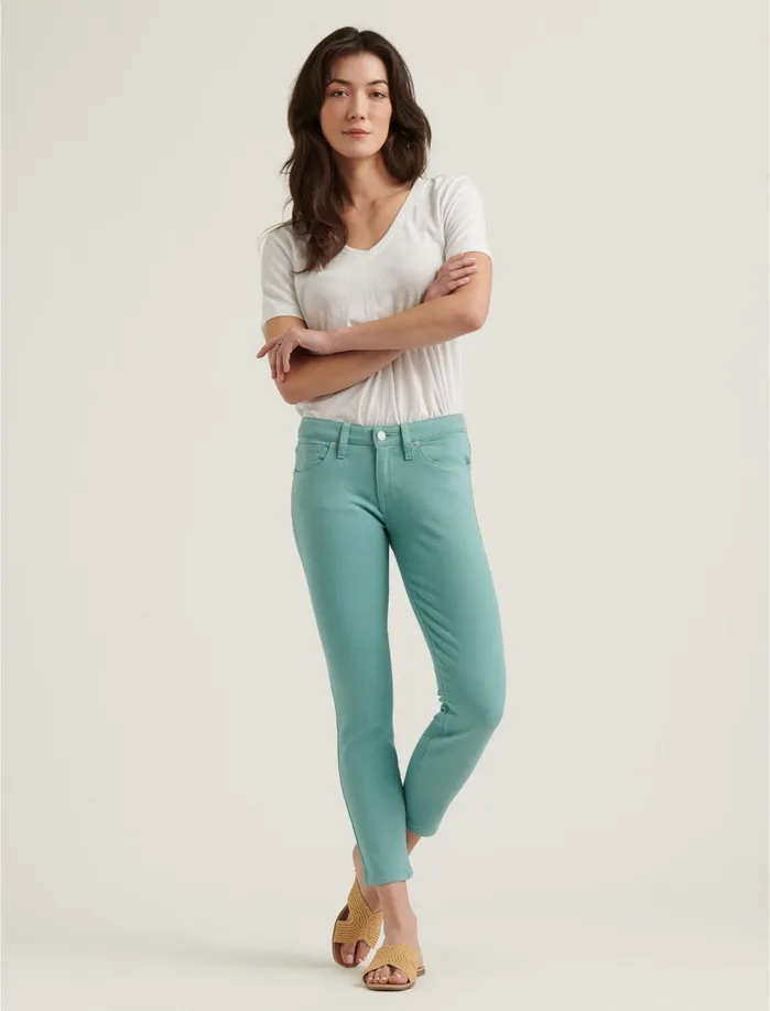Jeans Women Lucky Brand Low Rise Lolita Crop Jean Canton