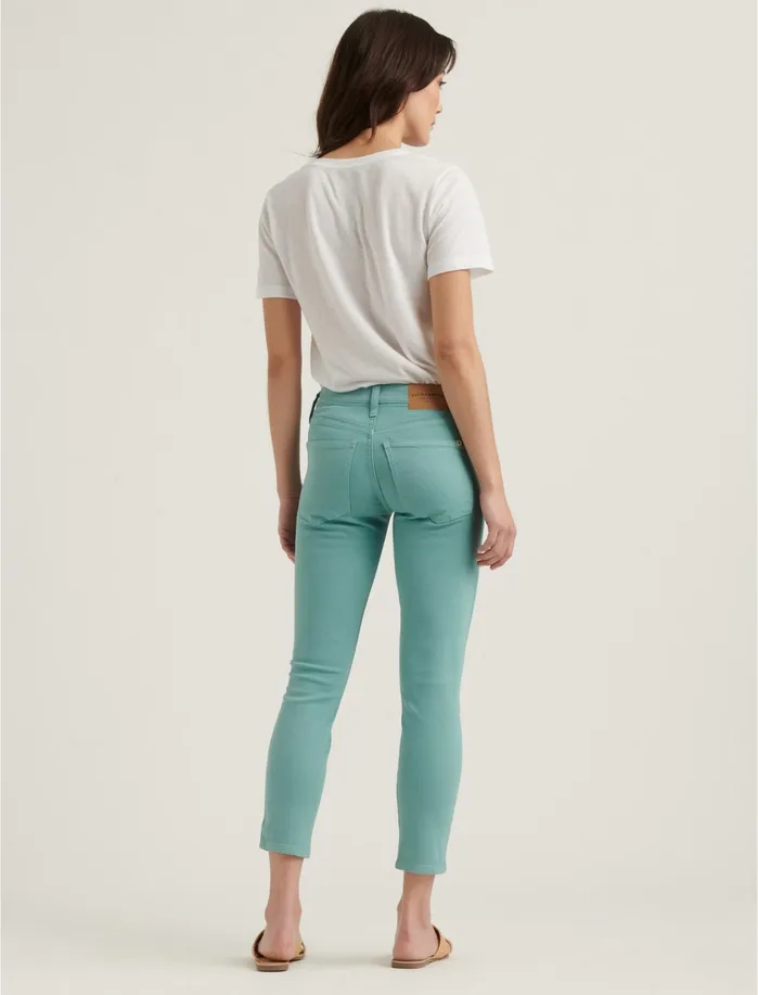 Jeans Women Lucky Brand Low Rise Lolita Crop Jean Canton