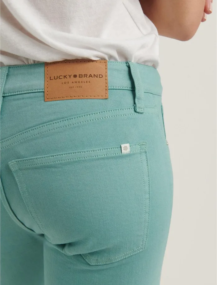 Jeans Women Lucky Brand Low Rise Lolita Crop Jean Canton
