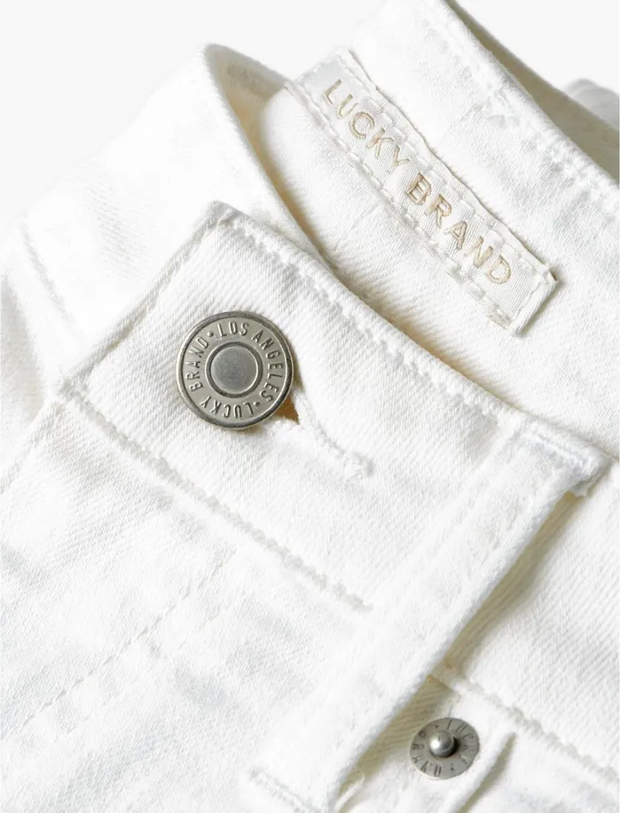 Jeans Women Lucky Brand Low Rise Lolita Skinny Jean Clean White