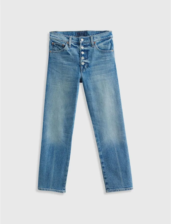 Jeans Women Lucky Brand Mid Rise Authentic Straight Jean Mogadore