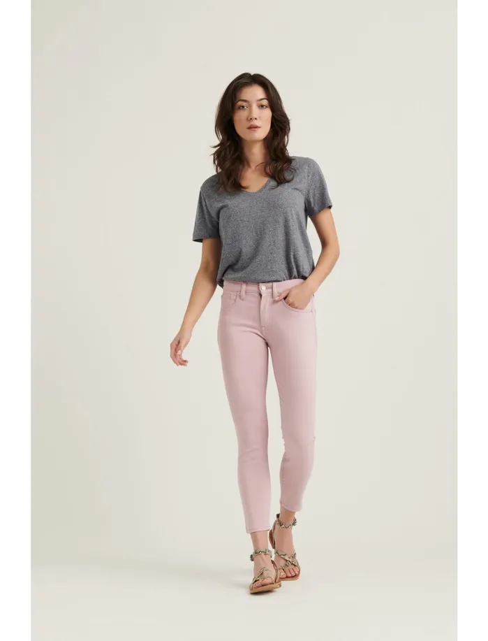 Jeans Women Lucky Brand Mid Rise Ava Crop Fragrant Lilac