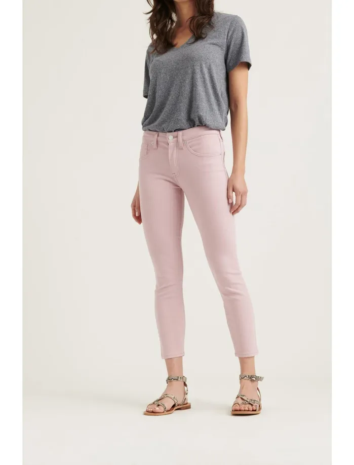 Jeans Women Lucky Brand Mid Rise Ava Crop Fragrant Lilac