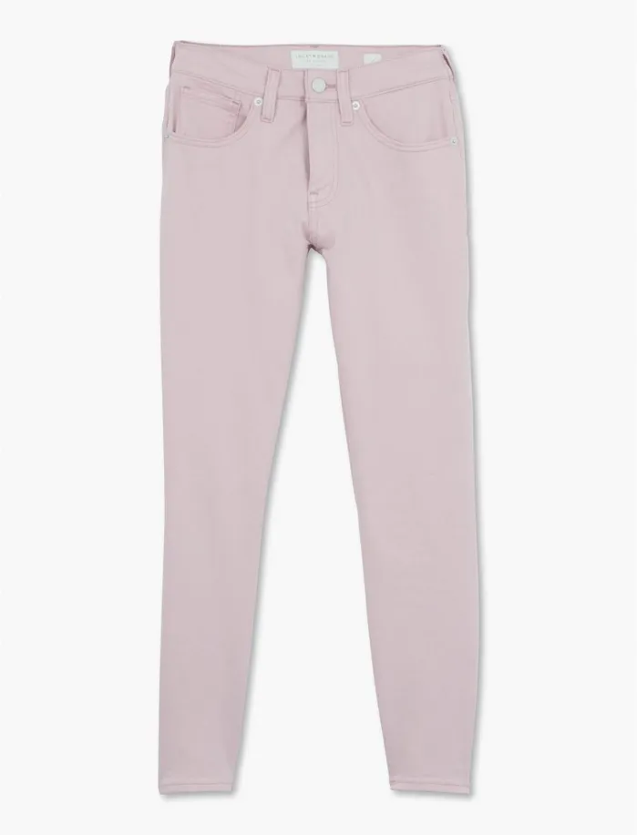 Jeans Women Lucky Brand Mid Rise Ava Crop Fragrant Lilac