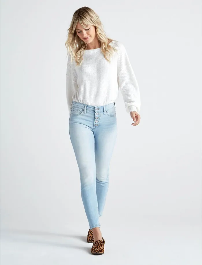 Jeans Women Lucky Brand Mid Rise Ava Skinny Jean Chester