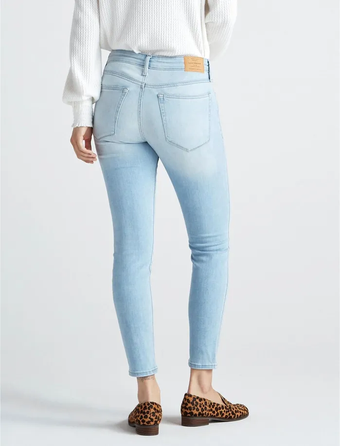 Jeans Women Lucky Brand Mid Rise Ava Skinny Jean Chester