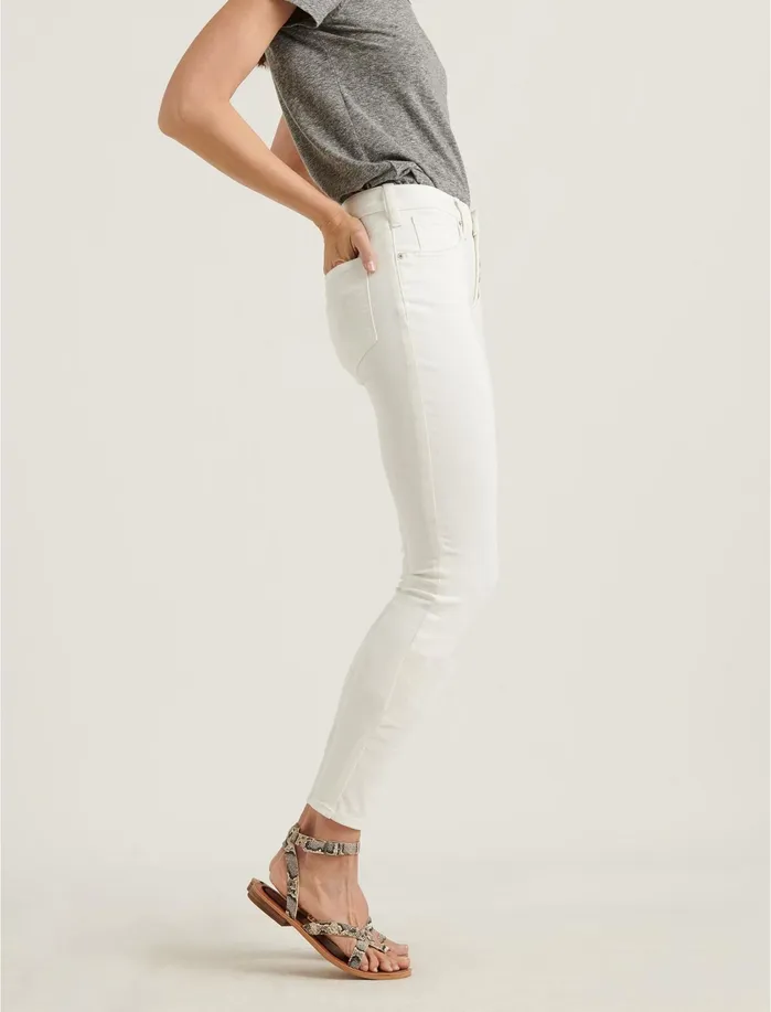Jeans Women Lucky Brand Mid Rise Ava Skinny Jean Clean White