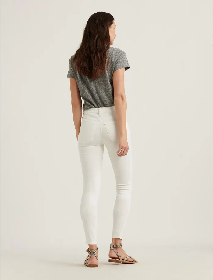 Jeans Women Lucky Brand Mid Rise Ava Skinny Jean Clean White