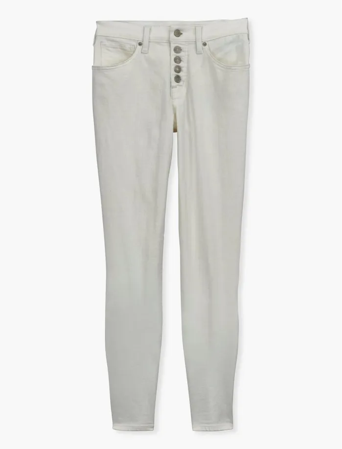 Jeans Women Lucky Brand Mid Rise Ava Skinny Jean Clean White